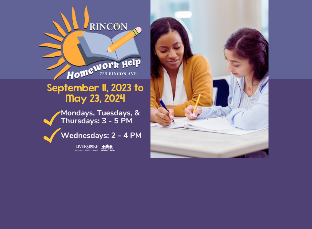 Rincon Library Homework Help 2023-2024