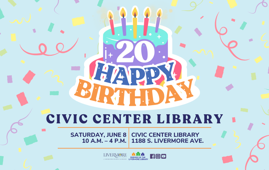 Civic Center Library Birthday Party