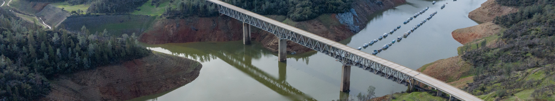 Low Water Levels at Lake Oroville (Jan 2023)
